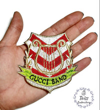 Load image into Gallery viewer, Designer patch for hats Large patch  Fashion patch embroidered iron on patch