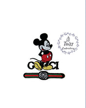Load image into Gallery viewer, Designer patch,  Fashion patch, embroidered iron on patch