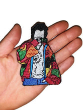Load image into Gallery viewer, Harry styles patch, Fine line, Embroidered iron on patch, Cardigan patch