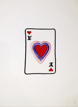 Load image into Gallery viewer, Designer patch Playing cards patch Large embroidered iron on patch