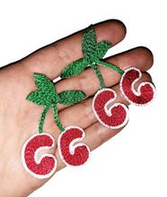 Load image into Gallery viewer, Patches set, designer patch, patch for mask, embroidered iron on patch, set 2p