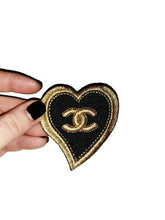 Load image into Gallery viewer, Logo patch Fashion patch Heart patch Designer patch Embroidered Iron on Patch