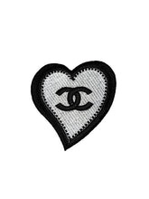 Load image into Gallery viewer, Logo patch Fashion patch Heart patch Designer patch Embroidered Iron on Patch
