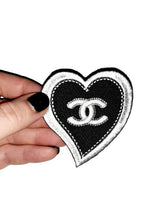 Load image into Gallery viewer, Logo patch Fashion patch Heart patch Designer patch Embroidered Iron on Patch
