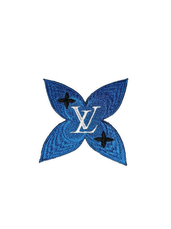 Contemporary Fashion Badge Iron On Patch LV Embroidered