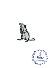 Load image into Gallery viewer, Rat patch, Punk Possum, Goth patch, Mouse
