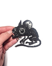 Load image into Gallery viewer, Spooky Rat Embroidered Patch
