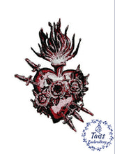 Load image into Gallery viewer, Milagros Sacred heart• gothic patch
