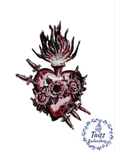 Load image into Gallery viewer, Milagros Sacred heart• gothic patch
