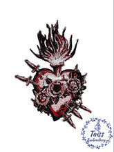 Load image into Gallery viewer, Milagros Sacred heart• gothic patch
