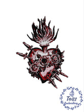 Load image into Gallery viewer, Milagros Sacred heart• gothic patch
