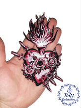 Load image into Gallery viewer, Milagros Sacred heart• gothic patch
