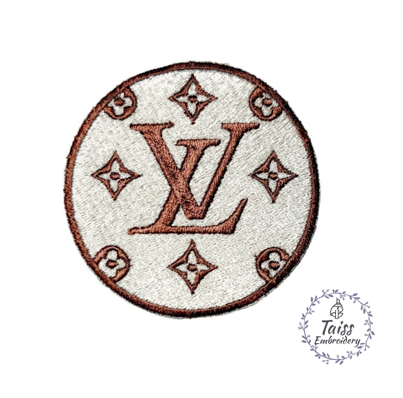 Designer patch Iron on patch Heart patch Fashion patches logo patch –  Embroidery Taiss