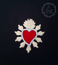 Load image into Gallery viewer, Heart patch Iron on patch Embroidered patch
