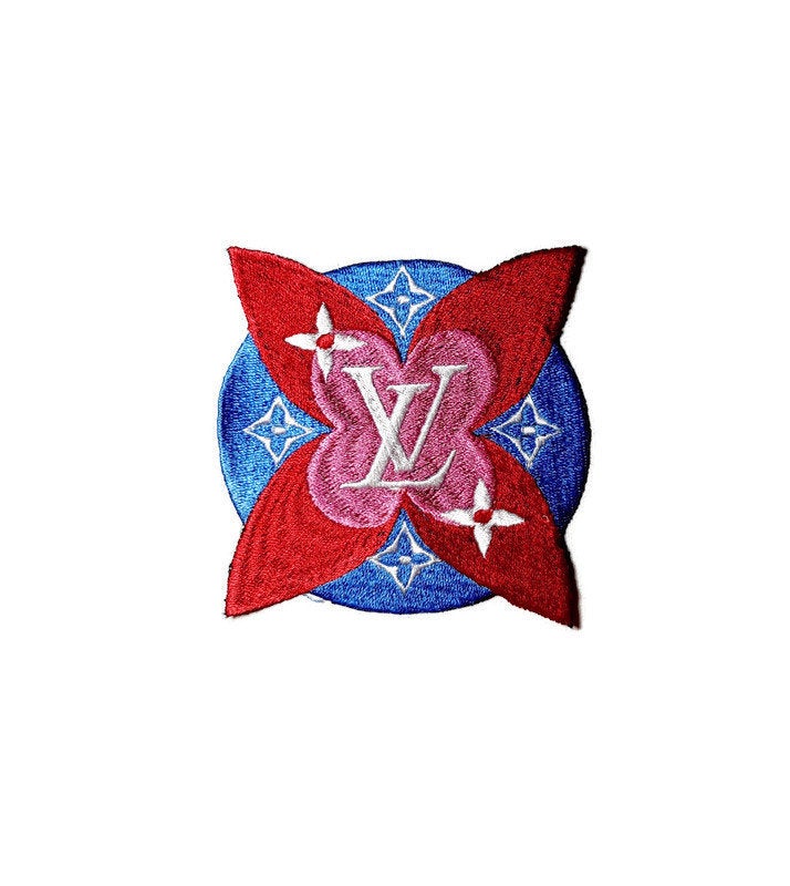 Lv Designer patch Round patches Fashion patch Embroidered patch Iron o –  Embroidery Taiss