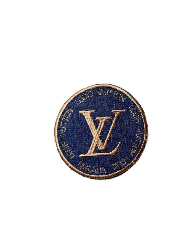 Lv Designer patch Round patches Fashion patch Embroidered patch Iron o –  Embroidery Taiss