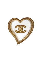 Load image into Gallery viewer, Heart patch Logo patch Fashion patch Designer patch Embroidered Iron on Patch
