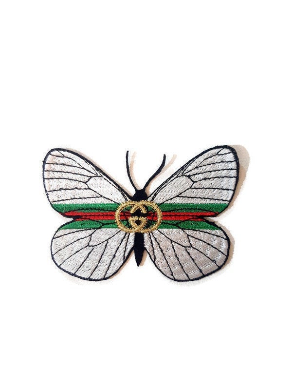 Butterfly embroidered patch, iron on patches, fashion patch